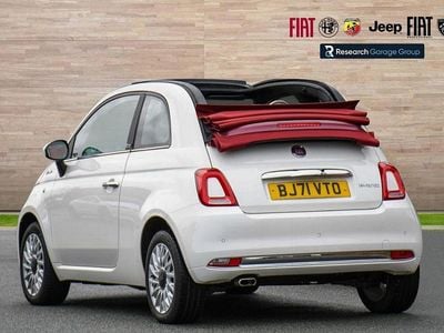 White Used 2022 Fiat 500C Dolcevita Cabriolet | £10,396 (Good price)