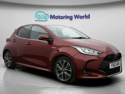 Used Toyota Yaris 116 HP (85 kW) 2021 Red Hatchback