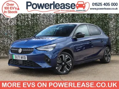 Used Vauxhall Corsa-e Elite 100 kW (136 HP) 2022 Blue Hatchback