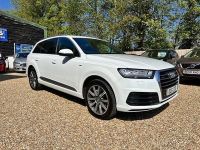 Begagnad Audi Q7 S-Line 2016 Vit SUV