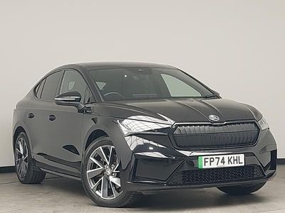 Used Skoda Enyaq iV SportlinePlus 210 kW (286 HP) 2024 Black SUV
