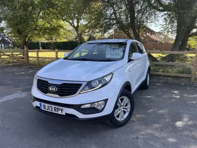 Używany Kia Sportage 135 KM (99 kW) 2013 Biały SUV