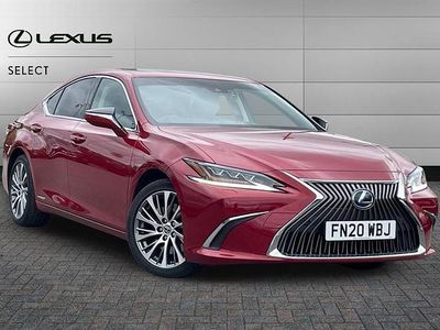 Used Lexus ES300H 218 HP (160 kW) 2020 Mesa red Sedan