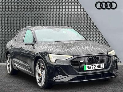 Used Audi e-tron Sportback Advanced 300 kW (408 HP) 2022 Black SUV