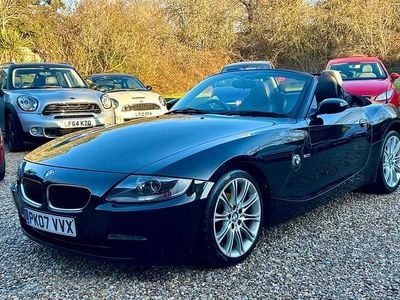Black Used 2007 BMW Z4 Sport Line Cabriolet | £3,950 (Fair price)