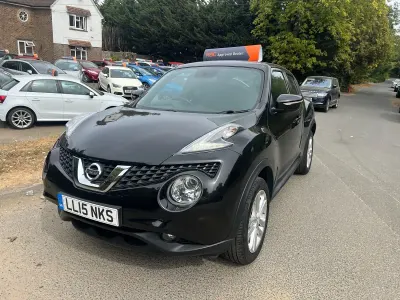 Used Nissan Juke Acenta Premium 115 HP (84 kW) 2015 Black SUV