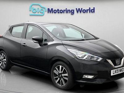 Begagnad Nissan Micra Acenta Limited Edition 71 HK (52 kW) 2019 Svart Halvkombi