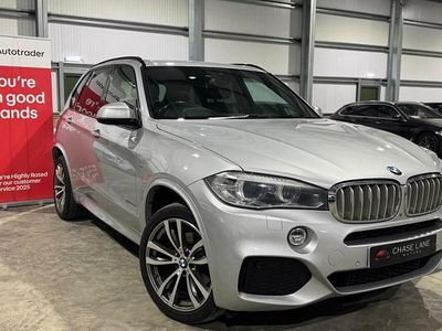Silver Used 2018 BMW X5 M Sport SUV | £22,295 (Fair price)