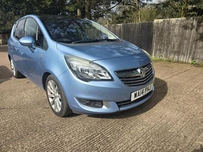 Used Vauxhall Meriva 140 HP (102 kW) 2014 Blue MPV