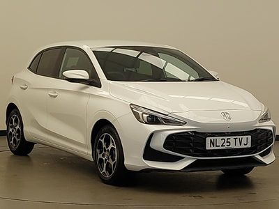 White Used 2025 MG MG3 Trophy Hatchback | £15,498 (Fair price)
