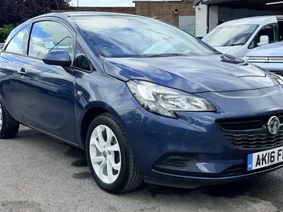 Used Vauxhall Corsa 75 HP (55 kW) 2016 Blue Hatchback