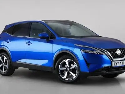 Used Nissan Qashqai 140 HP (102 kW) 2021 Blue SUV