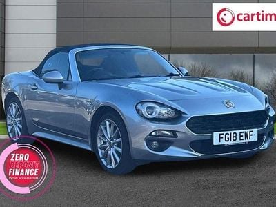 Used Fiat 124 Spider Lusso 140 HP (102 kW) 2018 Grey Cabriolet