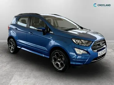Used Ford Ecosport ST-Line 140 HP (102 kW) 2022 Blue SUV