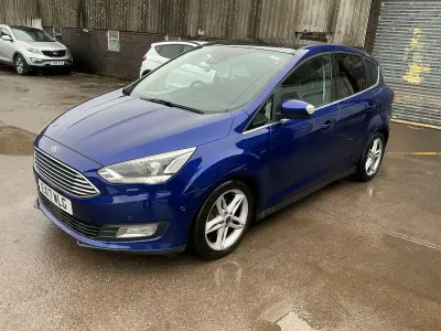 Second-hand Ford C-MAX Titanium X 2017 Albastru Monovolum