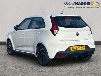 Used MG MG3 Exclusive 105 HP (77 kW) 2022 White Hatchback