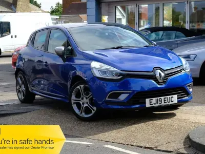 Used Renault Clio IV GT-Line 89 HP (65 kW) 2019 Blue Hatchback