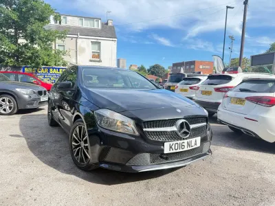 Used Mercedes A180 2016 Black Hatchback