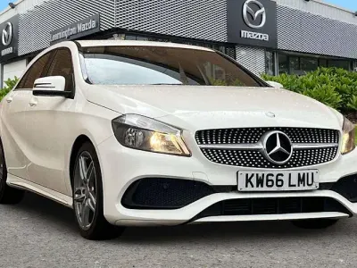 Usado Mercedes A160 AMG line 102 HP (75 kW) 2018 Citadino