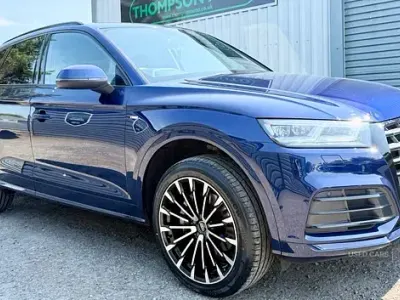 Used Audi Q5 S-Line 190 HP (139 kW) 2017 Blue SUV