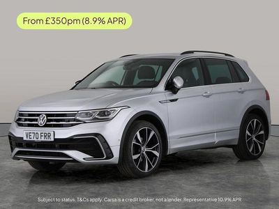 Used VW Tiguan R-line 150 HP (110 kW) 2020 Silver SUV