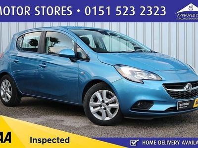 Used Vauxhall Corsa Design Edition 75 HP (55 kW) 2017 Blue Hatchback