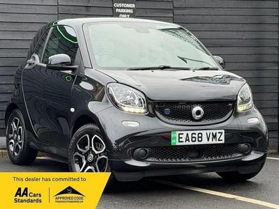 Black Used 2018 Smart ForTwo Electric Drive Premium Coupe | £6,499 (Fair price)