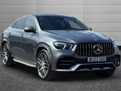 Begagnad Mercedes GLE53 AMG Premium Plus 435 HK (319 kW) 2023 Grå Kombi
