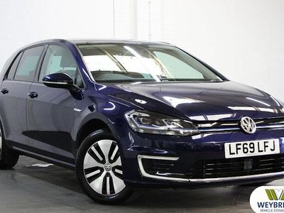 Used VW e-Golf 99 kW (135 HP) 2019 Blue Hatchback