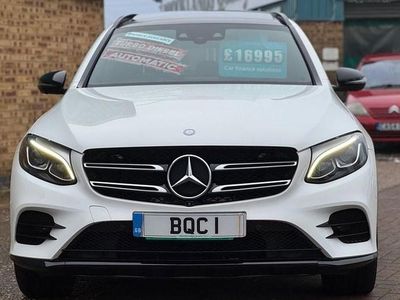 White Used 2016 Mercedes GLC220 AMG line | £16,995 (Fair price)