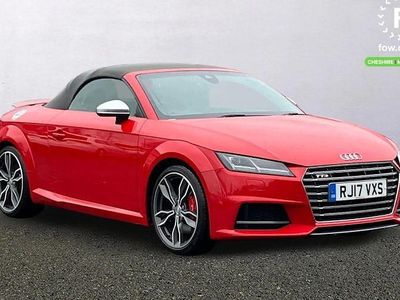 Used Audi TTS Comfort 310 HP (228 kW) 2017 Red Cabriolet