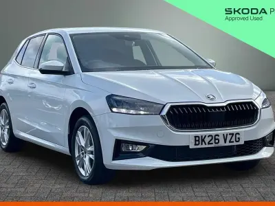Used Skoda Fabia SE L 110 HP (80 kW) 2026 Moon white metallic Hatchback
