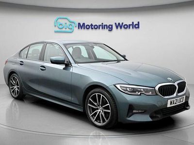 Used BMW 320 Sport Line 181 HP (133 kW) 2021 Blue Sedan