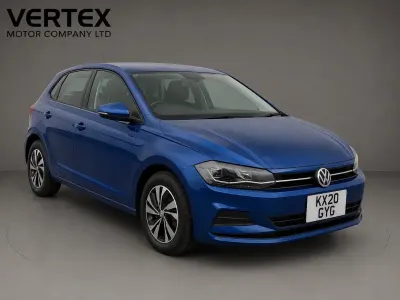 Used VW Polo Comfortline 2020 Blue Hatchback