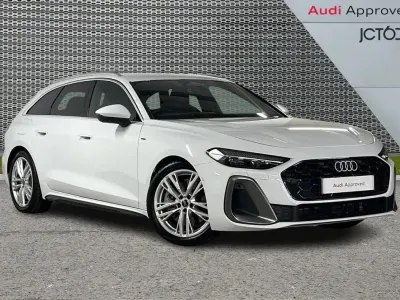 New Audi A5 S-Line 295 HP (216 kW) 2025 White Estate