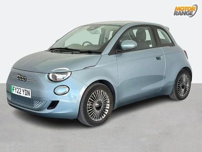 Used Fiat 500e Icon 86 kW (118 HP) 2022 Blue Hatchback