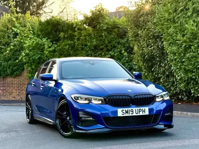 Used BMW 320 M Sport 2019 Blue Sedan