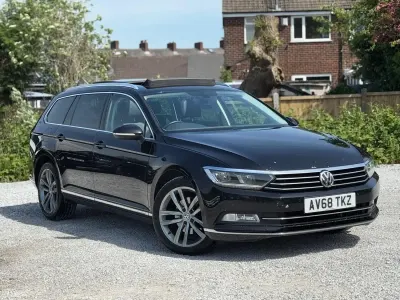 Used VW Passat GT 150 HP (110 kW) 2018 Black Estate