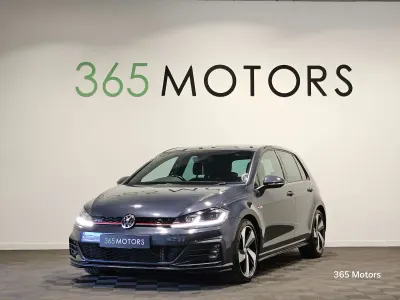 Used VW Golf VII GTI 230 HP (169 kW) 2018 Blue Hatchback