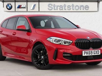Used BMW 118 M Sport 138 HP (101 kW) 2019 Red Hatchback
