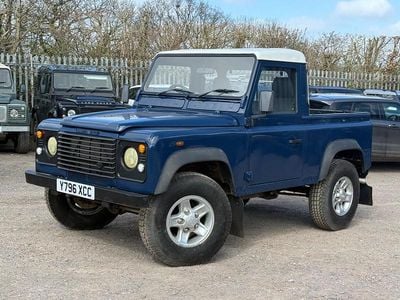 Used Land Rover Defender 2001 Blue Pickup