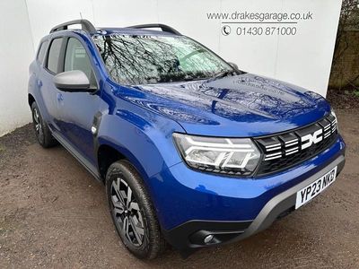 Blue Used 2023 Dacia Duster Journey Hatchback | £17,990 (Fair price)