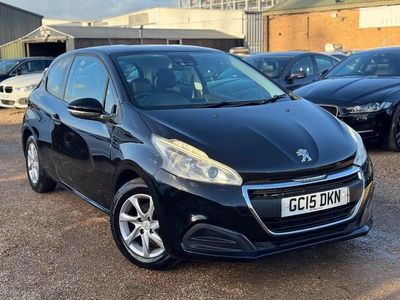 Black Used 2015 Peugeot 208 Active Hatchback | £4,999 (Fair price)