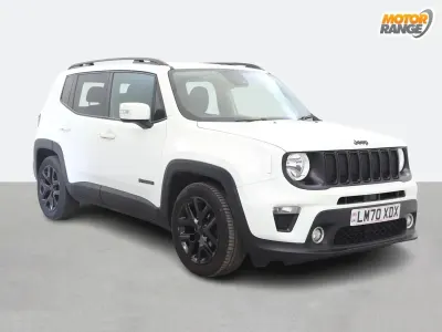 Begagnad Jeep Renegade Night Eagle 120 HK (88 kW) 2021 Vit SUV