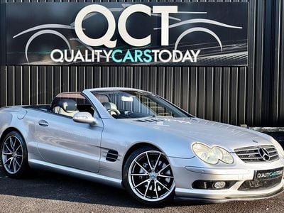 Silver Used 2003 Mercedes SL500 Cabriolet | £7,995 (Expensive)