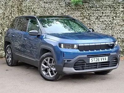 New Jeep Compass Summit 2026 Bicolour metallic  pacific blue with black roof SUV
