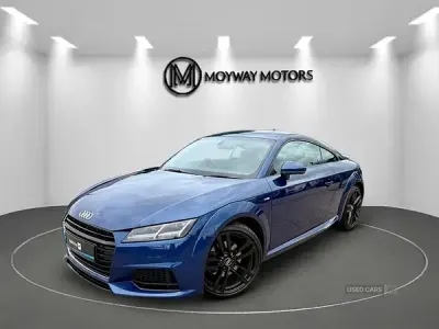 Used Audi TT S-Line 184 HP (135 kW) 2015 Blue Coupe