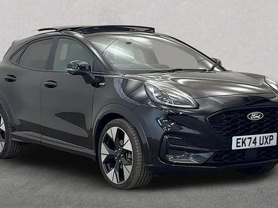Black Used 2024 Ford Puma ST-Line X SUV | £21,697