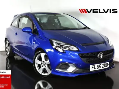 Used Vauxhall Corsa 205 HP (150 kW) 2015 Blue Hatchback