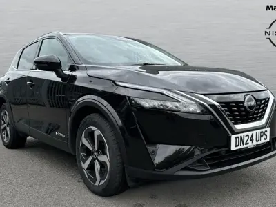 Used Nissan Qashqai N-Connecta 190 HP (139 kW) 2024 Black SUV